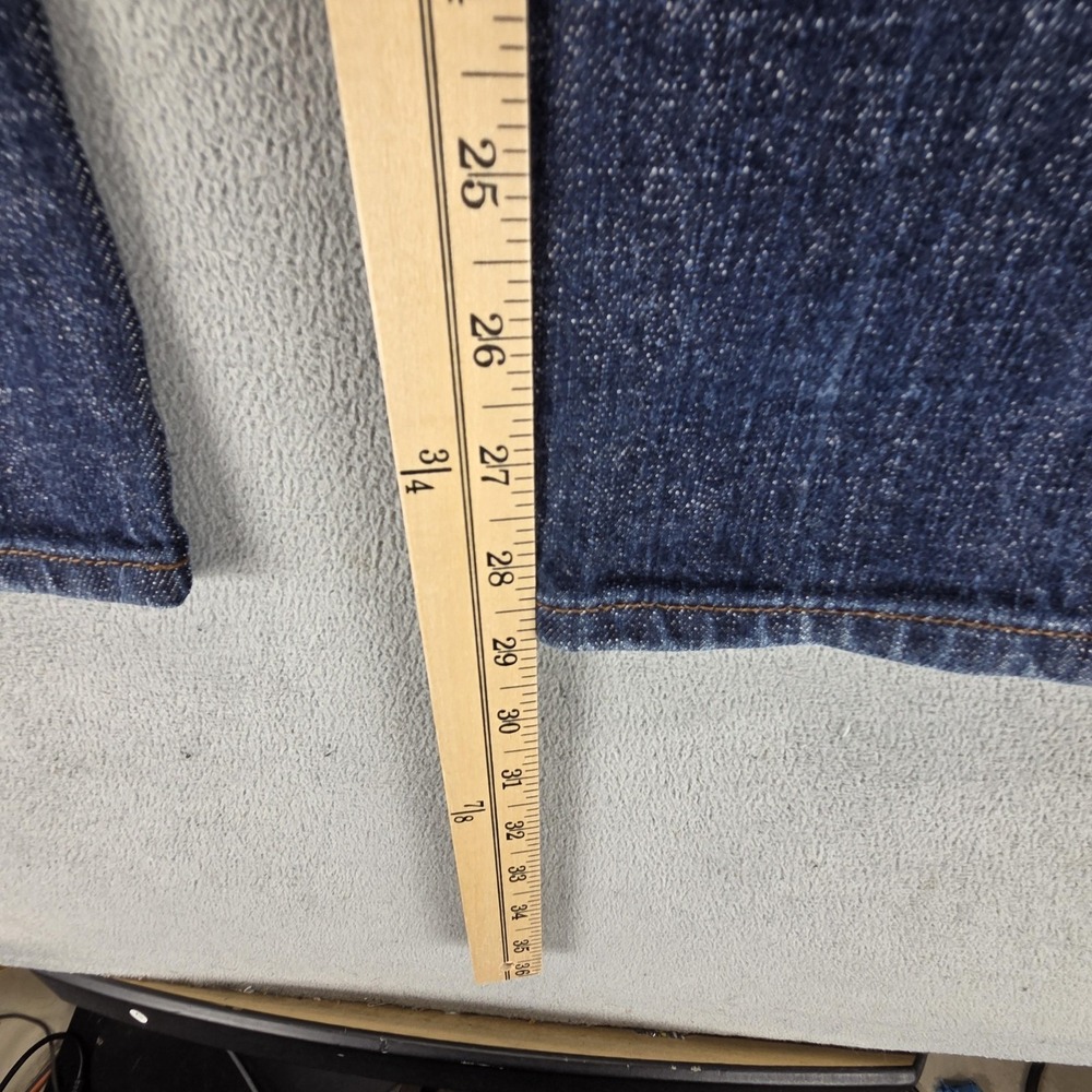 Naked & Famous Jeans Mens 30x30 Blue Selvedge Super Skinny Guy Stretch Whiskers - Picture 4 of 16